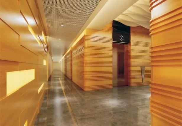 仿木紋鋁單板裝飾