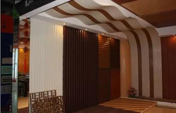 仿木紋鋁單板裝飾